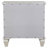 Cream White 3-drawer Nightstand with Pull Out Tray