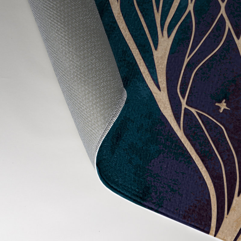 Tapis intérieur et extérieur Veil Of Ivy, Rectangle 1 pi 6 po x 2 pi 6 po