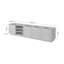 Augenijus Unfinished TV Stand for TVs up to 55"-409655677