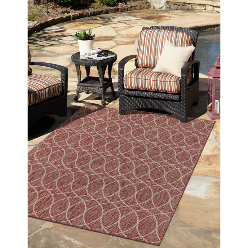 Tapis rouille rouille_unique, Rectangle 9 pi x 12 pi