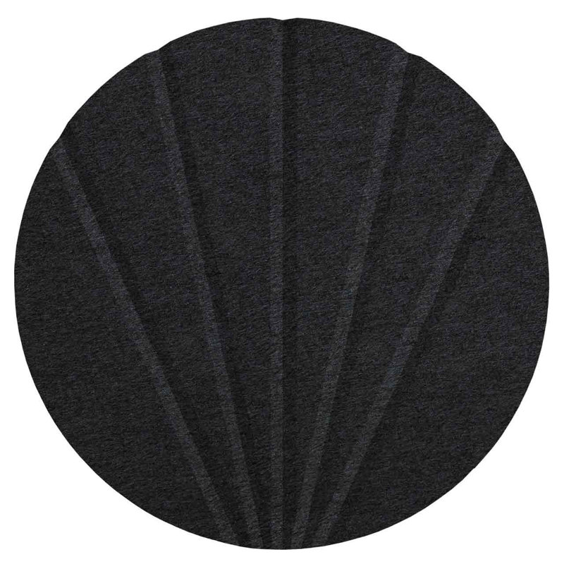Panneaux muraux rembourrés 12 po x 12 po, Noir