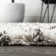 Tapis beige / gris foncé à poils longs Algaida