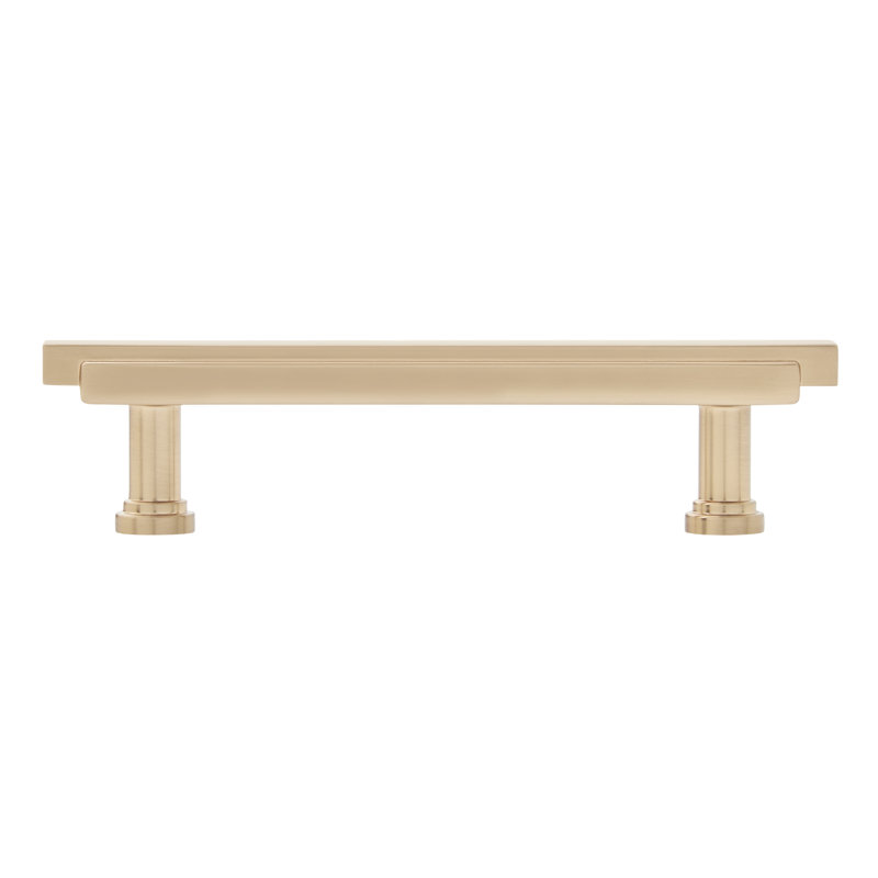 Poignée barre 3-3 / 4 po Gilderoy, Champagne Bronze