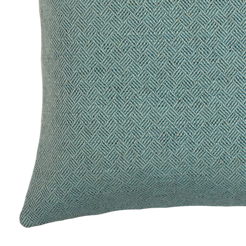  Housse de coussin d'extérieur carré et insert, 26 po x 26 po, Turquoise