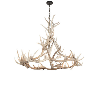 Lustre unique à 12 lumières