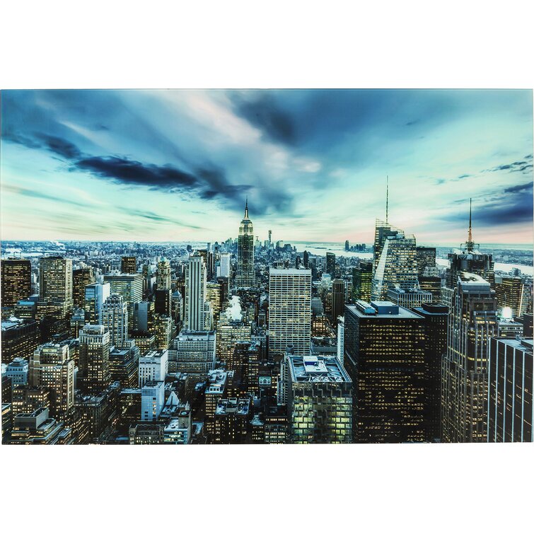 Picture Glass New York Sunset 160x120cm