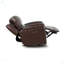Fauteuil inclinable électrique en cuir fleur | Fauteuil inclinable et oscillant