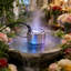 Ultrasonic Pond Mist Maker With Changing Led Lights For Fountains, Ponds, And Landscape