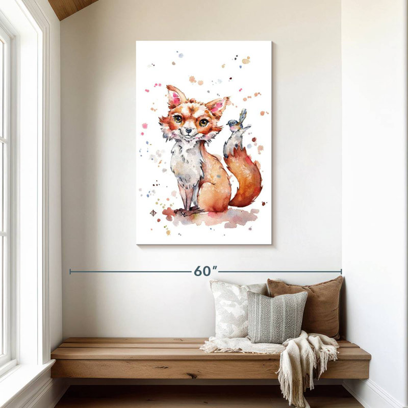 Brampt Sweet Fox, 45" H x 30" W