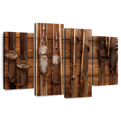 Wooden Ski Collection