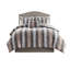 Literie en fausse fourrure de très grande taille 4 pièces, bourre, édredon, 2 taies décoratives, 1 coussin décoratif, ensemble d'édredon doux et lavable à la machine
