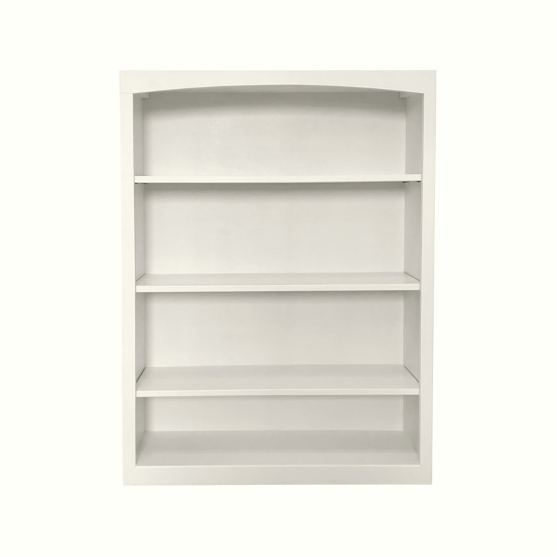 Bibliothèque classique Ossy, (4 tablettes) H 48 po x l 36 po x P 12 po, Lin blanc
