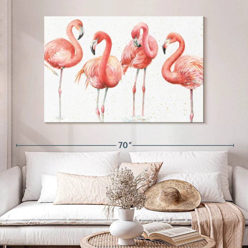 Brampt Gracefully Pink VIII, 34" H x 51" W