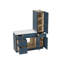 Disar 54'' Single Bathroom Vanity With Right Linen Tall Cabinet Dovetail Solid Wood Drawer Carrara Quartz Top-119275931