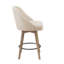 Tabouret de comptoir avec siège pivotant