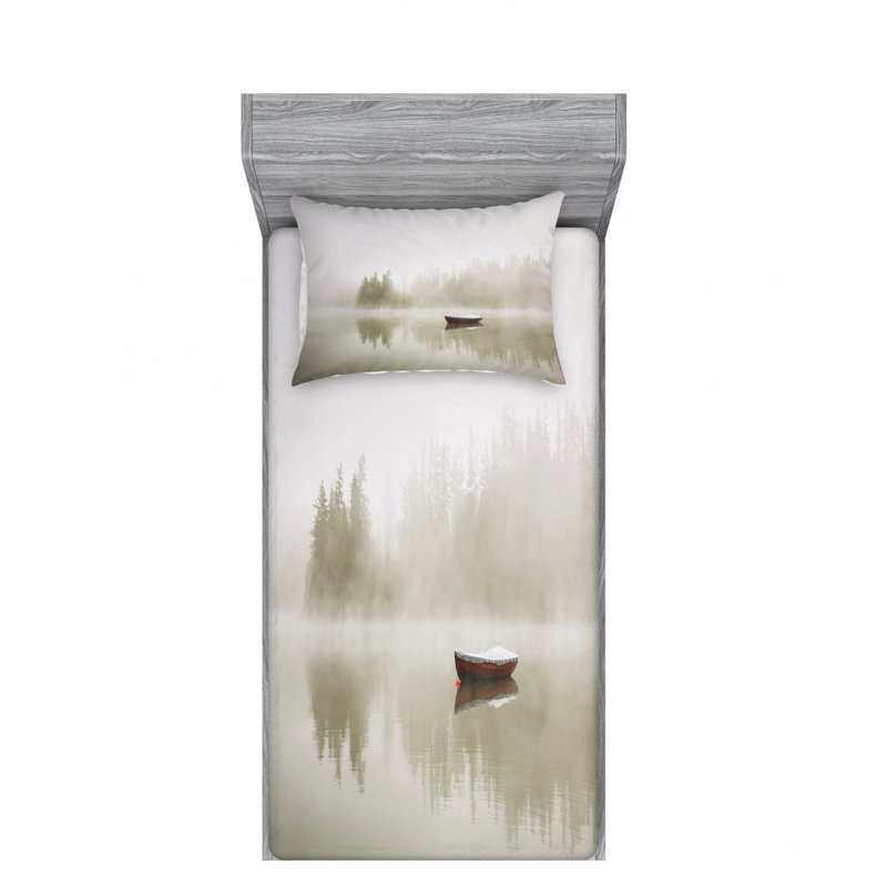 Microfiber Sheet Set, Twin XL Sheet Set with Fitted Sheet