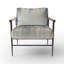 Chaise rembourrée avec accoudoirs rembourrés Gentle Serenity-1705398826