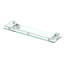 Glass Taborets Wall Shelf | 8 mm Tempered Glass Floating Shelf-11286555
