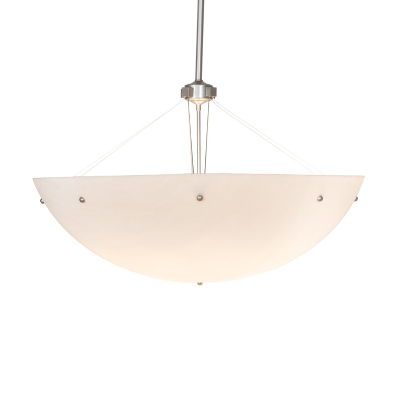 36" Wide Cypola Alabaster Inverted Pendant