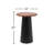 Hand-Carved Solid Wood Accent Round Top End Table-1786730958