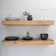 Arzhin Pippi Modern Floating Shelves 3 Inches Thick