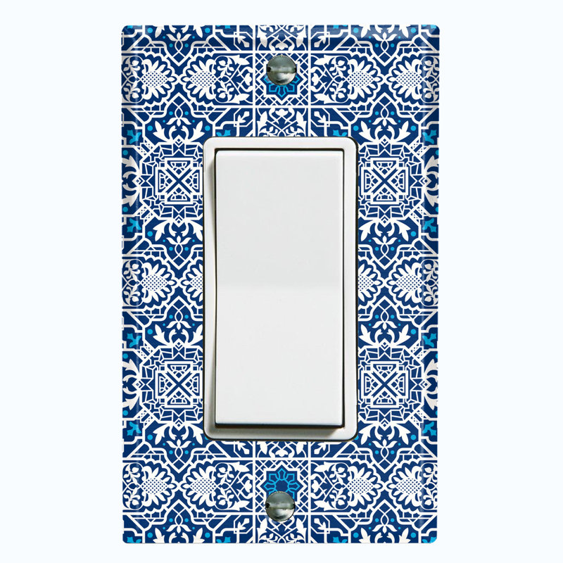 Plaque murale berçante rétro à 1 bande Vintage Elegant Tile