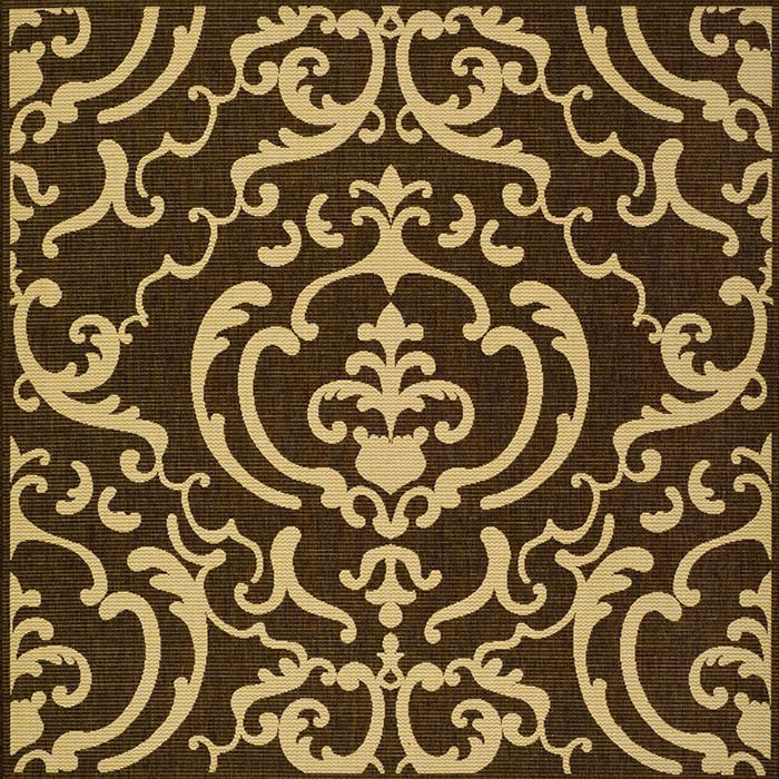 Arellanes Performance Damask Indoor/Outdoor Area Rug
