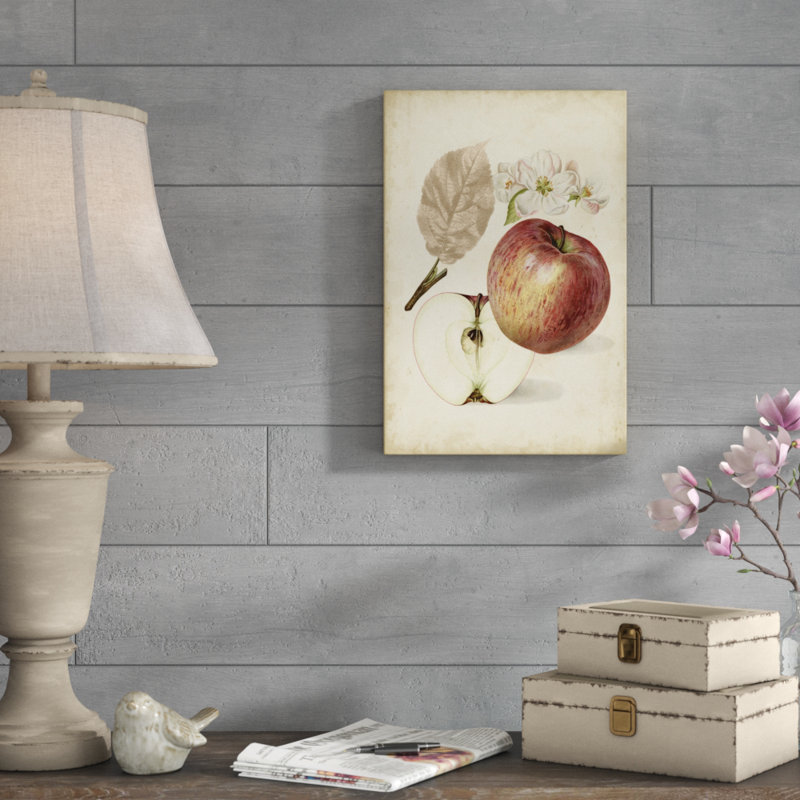 Harvest Apples II by Heinrich Pfeiffer - Wrapped Canvas Painting Print, 46cm H x 30cm W, Wrapped Canvas