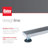 Stainless Steel Linear Shower Drain Wave Grate-85217458