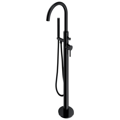 Loudonville 1 Handle Floor Bath Shower Mixer Bath Filler with Diverter