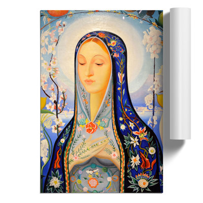 The Virgin by Joseph Stella - Frameless Print