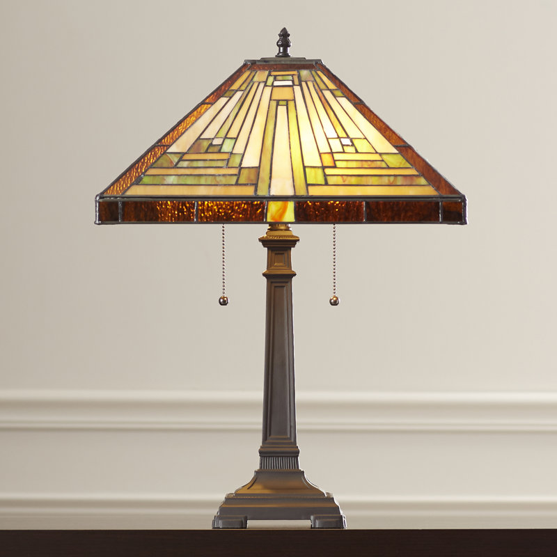 Lampe de table 22,4 "grise Charlotte