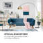 Amara 200cm Gold Arched Floor Lamp