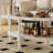 Retro solid wood light luxury coffee table-103409679-103409680