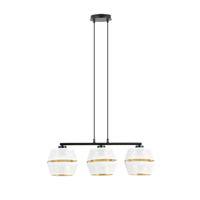Igasho 3 - Light Pendant, White/Gold
