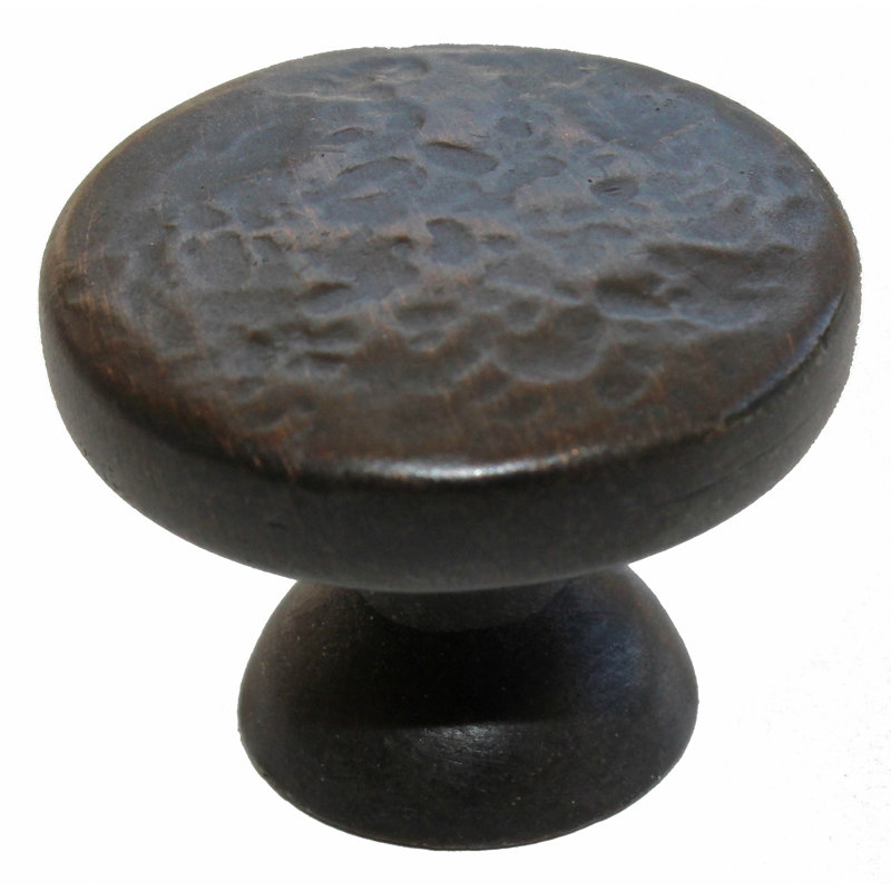 Emballage multiple de bouton de champignon 1,13 po de diamètre, Bronze huilé