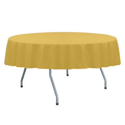 Solid Color Round Tablecloth