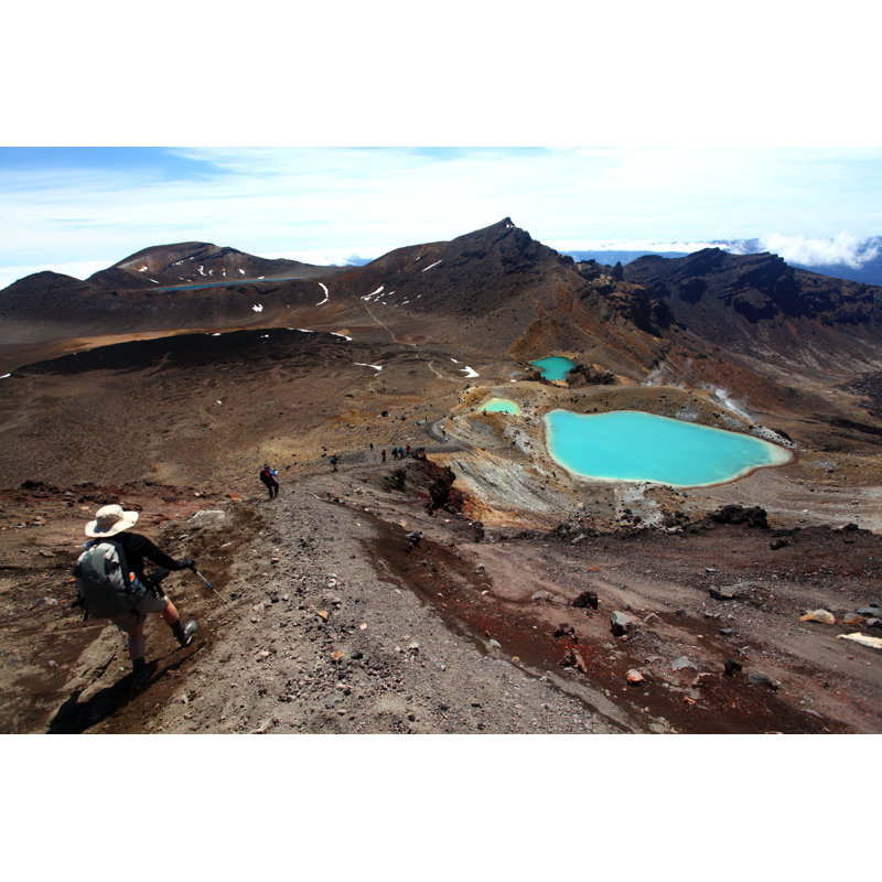 Tongariro Alpine Crossing by Filo - Wrapped Canvas Print, 30cm H x 46cm W x 3.8cm D
