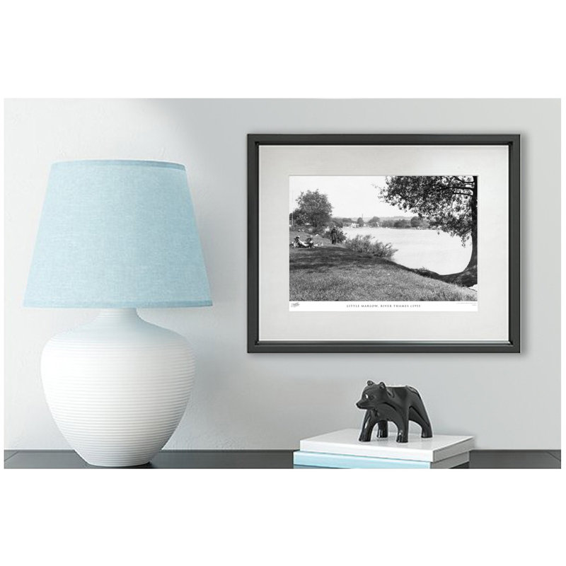 Little Marlow, River Thames C1955 by Francis Frith - Single Picture Frame Print, 40cm H x 50cm W x 2.3cm D