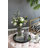 D5.9X11.8"H Fluted Accent Vases With Ribbed Design (Set Of 2)