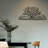 Decorative Metal Wall Accessory, Black, 26.8 x 13.4 inches | 100% Metal, Thickness: 0.05 inches | Stylish Home Décor, Perfect for Living Room, Bedroom, or Office | Durable & Elegant Design