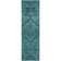 Premium Machine Washable Prisco Teal Rug