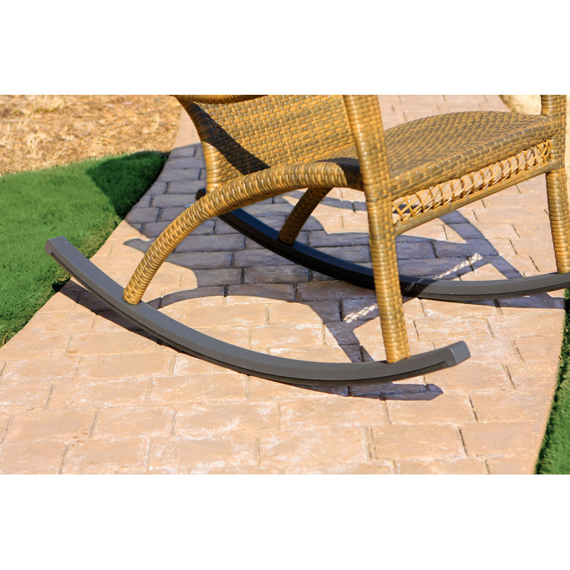 Maracay Outdoor Wicker Rocking Chair with Cushion