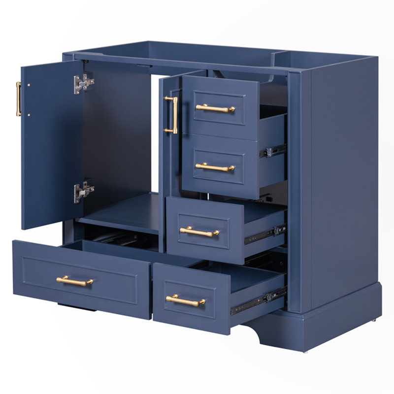 Cabinet décoratif, Bleu marine