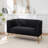 Cristen Upholstered Velvet Loveseat-2109687123