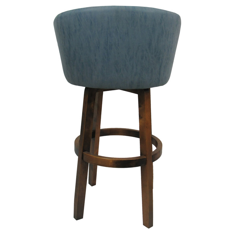 Tabouret pivotant Aghilas, Tabouret de bar (siège d’une hauteur de 30 po), Topaz