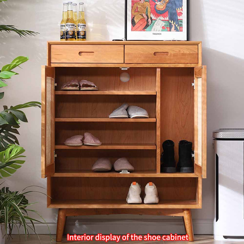 Japanese-style household shoe storage cabinet
