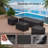 5-Person Seating Group With Storage-1102507009