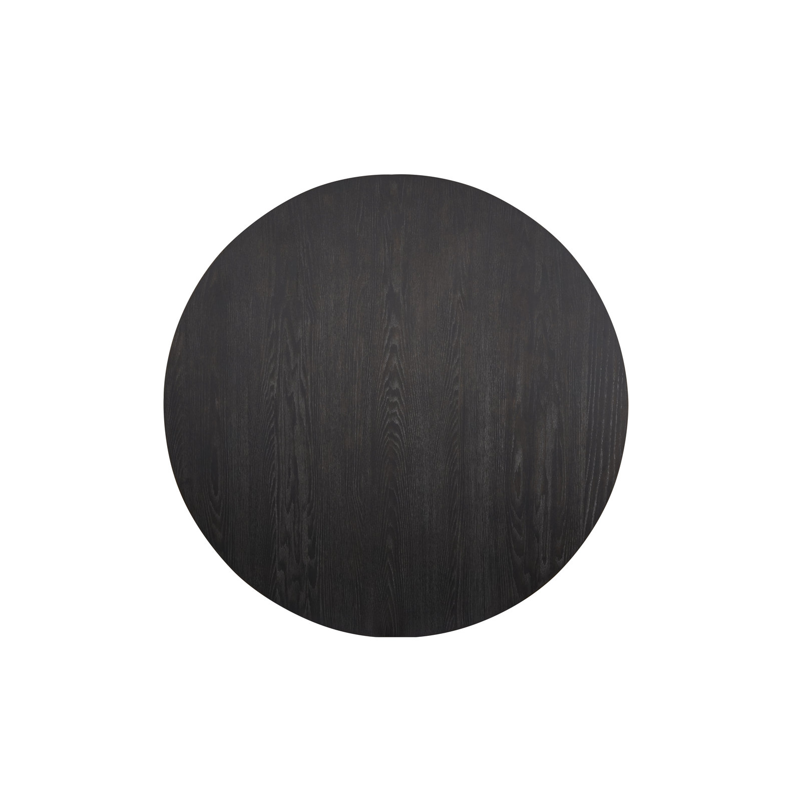 Delfina 47'' Round Dining Table, Black