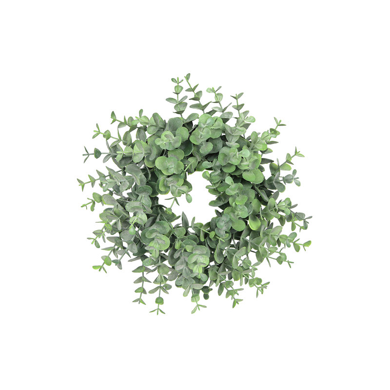 Faux Eucalyptus 9'' Wreath